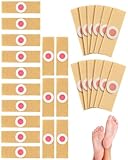 SCJJZ 30 Stück Dornwarzen Pflaster Warzenpflaster Fuss, Dornwarzen Entfernen Fuß,Schmerzreduzierend Und Schutz Für Füße, Hühneraugen Entferner Hühneraugenpflaster Für Erwachsene Und Kinder