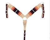 Cheval's International Pferdebrusthalsband aus Mohairwolle, Westernhalfter für Reitzubehör (MB-45-Cob)