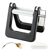 UDQYQ Metall Tubenausdrücker Tubenquetscher für Alle Tube Aluminium Zahnpaste Tubenpresser Plus mit langer Größe 8 cm für Künstler, Friseursalon, Maler (Schwarz)