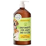 1 Liter Hanfsamenöl für Tiere, Hanfsamenöl für Hunde und Katzen, Barf Öl Hund, Fischöl für Hunde, Naturprodukt