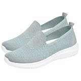 YIzdegg Schuhe Damen Sneaker, Atmungsaktiv Sportschuhe Damen Leicht Laufschuhe Damen Turnschuh Flach Freizeitschuhe Damen Sommerschuhe Walkingschuhe Weicher Sohle Damenschuhe Joggingschuhe