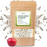 RheinNatur Apfelessig-Kapseln 210 Stück - Reines Apfelessig-Pulver mit pflanzlicher Kapselhülle, vegan - 70 Tage Vorrat - Unterstützung der Verdauung & Blutzucker-Regulation