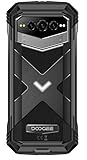 DOOGEE S200 Outdoor Handy Ohne Vertrag 5G Android 14, 32GB RAM+256GB/2TB ROM Outdoor Smartphone, 10100mAh(33W) Baustellen Handy, 6.72' FHD+ 120Hz, 100MP+20MP, Wifi6/IP68/ IP69K/Dual SIM/NFC (Black)