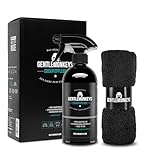 GENTLEMONKEYS Profi Cockpitpflege Auto (500ml) inkl. Mikrofasertuch • Innenraumreiniger für Reinigung & Pflege aller Kunststoffe & Glattleder • Farbauffrischung & Schutz • Auto Reinigungsset