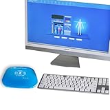 CareforYou QMR-998 Quantum Resonance Magnetic Analyzer Set Hand Touch Quantum Body Analyzer with 52 Reports 10th Generation New (Blau)
