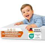 Matratzenkern für Baby Kinder Matratze [60x120 cm, ohne Bezug] Hochwertiger Schaumstoffkern Polster Schaumstoffplatte Schaum Schaumstoff