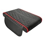 Auto-Armlehnenbezüge, weiche Doppeltaschen-Aufbewahrungspad, Auto-Mittelkonsolen-Organizer – für Auto, Innenraum, Fahren, tägliches Pendeln, Fahren, Familie