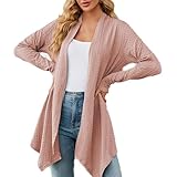 SKTIISN Strickjacke für Damen Strickjacke Damen lang Grobstrick Damen Cardigan Sommer Strickjacke Damen lang mit Kapuze weiß größe lässige strickcardigan Damen lang Windbreaker Damen Winterpullover