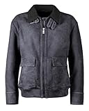 MUSTANG Damen Lederjacke 31022235 Asphalt M