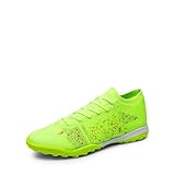 DREAM PAIRS Herren Fußballschuhe Hallenschuhe Fußballspiel Training Sportschuhe,Size 45,GRÜN,SDSS2404M-E