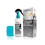 NitWits All-In-One Läusespray – Läusemittel für Kinder – Entfernt Läuse & Nissen in 20 Minuten – Mit Kamm zur Nachbehandlung – 1 x 120 ml Spray