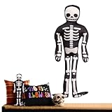 Halloween Plüschspielzeug, Skelett für Halloween, Plüschtier, Weihnachtsdeko für Hausparty, Schädelkissen, Couch, Sofa, Bett, Wohnzimmer, Schlafzimmer, Dekoration