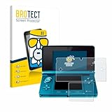 BROTECT Entspiegelungs Schutzglas für Nintendo 3DS Schutzfolie Panzer Folie Glas Matt [Extrem Kratzfest 9H, Anti-Reflex, Anti-Fingerprint]
