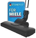 STONE REEF Premium Staubsaugerdüse, Bodendüse kompatibel mit Miele S8,S6,S5,S4,S2, S1,C1,C2,C3,H1, Complete, Compact, Classic, Swing, S8000, S6000, S5000, S4000, S2000, S500, S140
