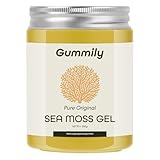 Gummily® Irische Seamoss Gel – Natürliches Irish Moss Superfood | Pflanzliche Alternative zu Seamoss Kapseln & Seamoss Gummies | Wildcrafted Meeresalgen Gel | Vegan & Ohne Zusätze | 300 g