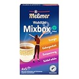 Meßmer Wohlfühltee Mixbox | 20 Teebeutel in 4 Sorten: Energie, Geborgenheit, Entspannung, Schlaf schön | Kräutertees für jede Tageszeit
