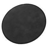 Tofficu rundes Mauspad Kreispad ultradünnes Mauspad Mousepads mit Motiven kleines rundes Mousepad kreisförmige Matte Gaming Mouse pad mouspadsgaming Kreis-Mauspad Mauspad aus Gummi Black