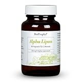 BioProphyl® Alpha Lipon - 300 mg rein natürliche - (R)-Alpha Liponsäure - ohne synthetische (S)-Alpha Liponsäure - mit Vitamin E und Niacin - 480 pflanzliche Kapseln (4)