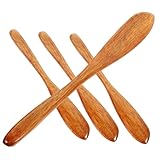 Amosfun 4 Stück Phoebe Marmeladenmesser Butterpinsel Gewürzstreuer Cocktailmesser-spreizer Küchenutensilien Nuss Geleestreuer Gelee-butter-spatel Gelee-käse-aufstriche Maschine Couteau