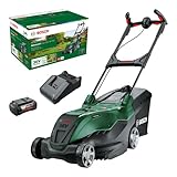 Bosch leistungsstarker Akku-Rasenmäher AdvancedRotak 36V-44-750 (zum Rasenmähen; 36-Volt-System; Schnittbreite: 44 cm; Set, mit 1x 4.0 Ah- Akku und Ladegerät)