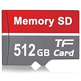 dolrun SD Karte 512 GB - Speicherkarte SD-Karte 512GB Mini SD Karte Externe Datenspeicher Memory Karte für Laptops, Kameras, Android Handy