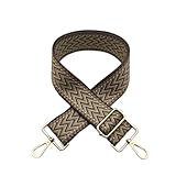 Taschengurt Taschengurt Schultergurt Damen abnehmbare Handtasche Zubehör Nylon Tasche Schultergurt breiter Schultergurt (Color : S16, Size : Gun Hardware)