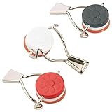 Westmark Set Flaschen-Hebelverschluss, 3-teilig, mit Silikondichtung, Stahl, Rot/Weiß/Schwarz, 44402280