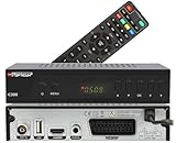 Opticum C200 Full HD Kabel Receiver mit PVR Aufnahmefunktion, DVB-C Receiver für Kabelfernsehen mit HDMI SCART USB Kabelanschluss für Radio und Fernsehen