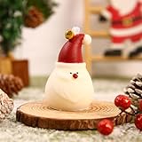 Handgefertigte Aroma-Sojawachs-Deko-Kerze, Weihnachtsmann/Tannenzapfen/Weihnachtsmann-Form, süße Winter- und Weihnachtsdekorationskerze (Weihnachtsmann)