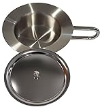 FabaCare Bettpfanne, Stechbecken, Stechpfanne, Toilettentopf, Zimmertopf, Mobile Toilette, Mobiles WC, Nachttopf, Töpfchen, Medizinische Pflege-Bettpfanne für Erwachsene aus Edelstahl