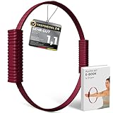 NEOLYMP Pilates Ring – Effektiver Fitnessring für Core-Training, Arme, Beine & Beckenboden – Pilatesring mit rutschfesten Softgrip-Silikon-Griffen für sicheren Halt – Pilates Zubehör (Berry)
