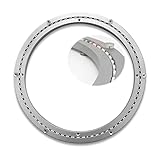 Lazy Susan Runde Platte Plattenspieler Lager Esstisch Rotierende Platte Aluminium Robuste Kugellager Stabil Starke Tragfähigkeit Für Esstisch TV, Monitor, Küchengeräte ( Size : 8 inches (200mm) )