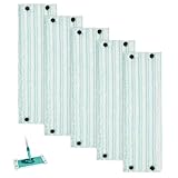 Wischmopp Bezug für Leifheit Combi/Clean Twist M Micro Duo Bodenwischer Ersatzbezug Wischbezug Ersatz Mikrofaser Mopptuchbezug 5 Stück