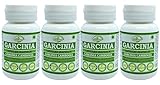 Garcinia (Garcinia Cambogia) Capsules | 500 mg. - 10:1 Potent Extract | Ayurvedic Herbal Supplement | 60 Vegan Capsules for Men & Women (Pack of 4 Bottles)