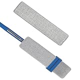 2PCS Mikrofaser-Wischbezug für alle Bodenarten,Waschmaschinen Geeignet,Bodenwischer Ersatzbezug für ideale Schmutzaufnahme Dank,Mikrofaser Putzlappen ideal für Fliesen und Laminat Waschbar, 42×12 cm