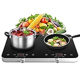COOKTRON Tragbarer Doppel-Kochfeld, für Induktionsherde