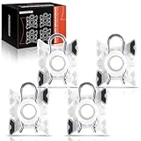 Frankberg 4x Fensterheber Gleitbacke Reparatursatz Kompatibel mit 740 760 S60 S80 V70 XC70 XC90 3er F30 F31 E36 E46 E90 E91 E92 5er 7er Z3 Z4 Vorne oder Hinten Replace# 51321938884