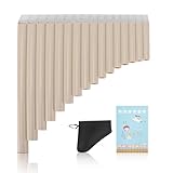 Panflöte, C-Taste Panflöten mit Bunte Pappe Tragetasche, Leicht zu Erlernen ABS Holzblasinstrumente Panflötenmusik Holzblasinstrumente Traditionelle Musikinstrumente Für Kinder Erwachsene Anfänger