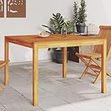 GCHDHAPB Outdoor Outdoor Tisch Gartentisch Esstisch 110x110x75cm Massivholz Akazie