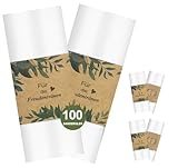 100 Stück Freudentränen mit Herzverschluss, Hochzeitsdeko Freudentränen Gastgeschenk Hochzeit fürHochzeit Für die Freudentränen Eukalyptus