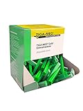 TIGA-MED Einmal-Rasierer | 100 Stück | zweischneidig mit Doppelklinge | in praktischer Spenderbox | Einwegrasierer Einmalrasierer