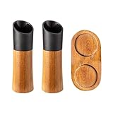 Salz Und Gewürzmühle Aus Holz Einfach Zu Bedienende Holzmühle Anpassbare Gewürzmühle Mit Starkem Verstellbarem Mahlwerk