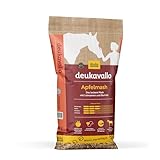 deukavallo Apfelmash 15 kg | Pferdefutter | mit Multivitamin-Komplex | aktiviert Stoffwechsel | verdauungsfördernd | Beifutter bei Regeneration + Fellwechsel