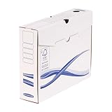 Bankers Box 4460102 Archivschachtel 25-er Pack A4+ Format, 80 mm