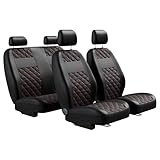 MOTOS Universal-Sitzbezüge Auto für OPEL Astra Autositzbezüge mit aktivem Airbag-System, dreilagigem Material und makelloser Oberfläche, die ideale Sitzauflage für stilbewusste Autofahrer