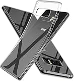Klar Silikon Hülle für Samsung Galaxy Note 8 Transparent Ultra Dünne weiche TPU Handyhülle Flexible Crystal Clear Case Cover Bumper Rückseite