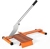 uyoyous Laminatschneider - 210 mm Schnittlänge - 12 mm Schnittstärke - Robuste Stahl-Klinge/Verlege Hilfe/Laminatschneider/Laminatkürzer/Laminatcutter für Laminat & Vinylpaneele
