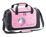 Individualisierbare Kinder Sporttasche | Mein Zwergenland | Ideal geeignet für Jungen oder Mädchen verschiedenen Motiven | Personalisierbar, 38 L Volumen