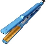 Kreppeisen für Die Haare, Kreppeisen Haare mit 4 Temperaturstufen, Ceramic Crepe Eisen Haares Schnelle Erwärmung für Flauschige Frisur & Volumen MaisStyling für Alle Haartypen