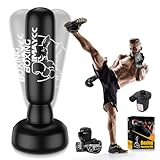 IMAYCC Upgrade Thickened Boxsack Stehend Erwachsene, Neu 180CM Hochwertiges PVC Boxing Bag Set, Punching Bag für Muay Thai, Taekwondo, MMA, Box Training, Sandbag Fitness.(Männer & Frauen)